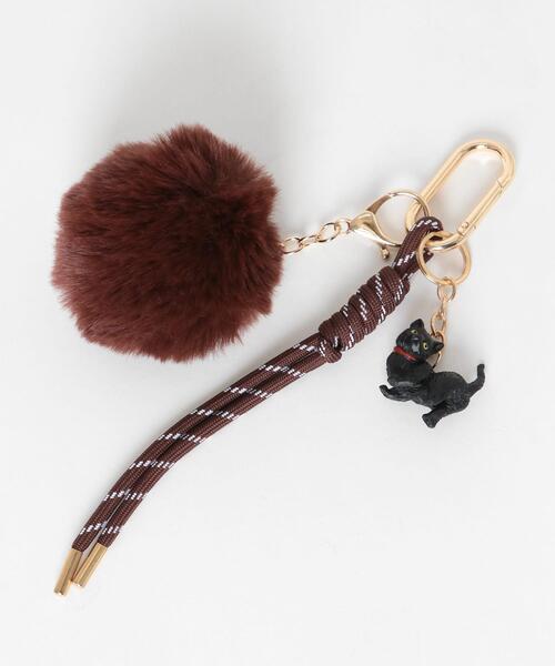 URBAN RESEARCH Sonny Label(アーバンリサーチサニーレーベル)の「CAT AND FAKEFUR CHARM(キーホルダー・レディース・ブラウン/ベージュ・ONE)」の8枚目の写真