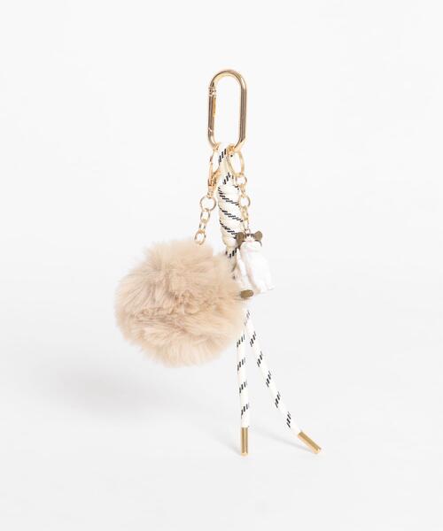 URBAN RESEARCH Sonny Label(アーバンリサーチサニーレーベル)の「CAT AND FAKEFUR CHARM(キーホルダー・レディース・ブラウン/ベージュ・ONE)」の10枚目の写真