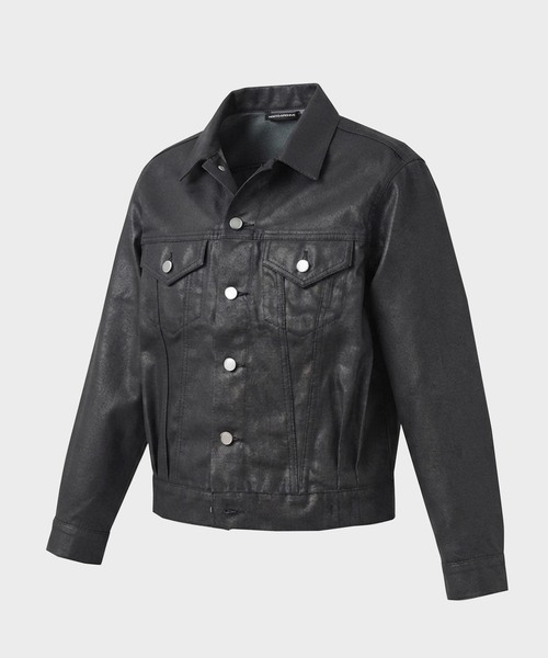 NOCTO ARCHIVE(ノクトアーカイブ)の「NOCTO ARCHIVE/ノクト アーカイブ Luster Denim Jacket(デニムジャケット・メンズ・ブラック・MEDIUM/LARGE)」の1枚目の写真