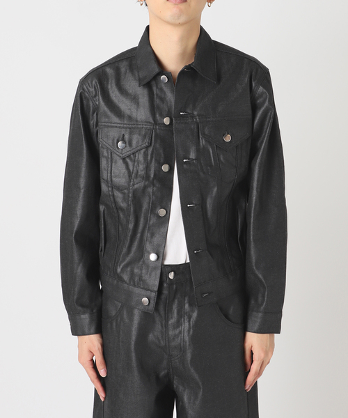 NOCTO ARCHIVE(ノクトアーカイブ)の「NOCTO ARCHIVE/ノクト アーカイブ Luster Denim Jacket(デニムジャケット・メンズ・ブラック・MEDIUM/LARGE)」の10枚目の写真