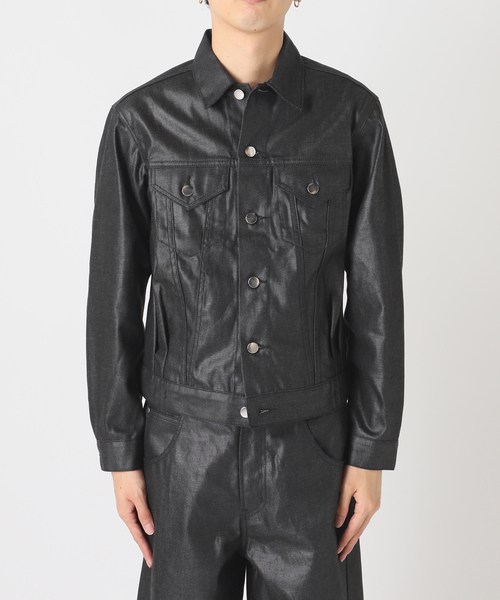 NOCTO ARCHIVE(ノクトアーカイブ)の「NOCTO ARCHIVE/ノクト アーカイブ Luster Denim Jacket(デニムジャケット・メンズ・ブラック・MEDIUM/LARGE)」の11枚目の写真
