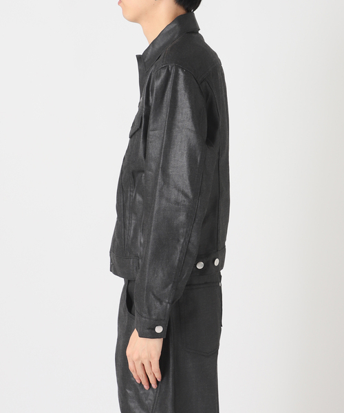 NOCTO ARCHIVE(ノクトアーカイブ)の「NOCTO ARCHIVE/ノクト アーカイブ Luster Denim Jacket(デニムジャケット・メンズ・ブラック・MEDIUM/LARGE)」の12枚目の写真