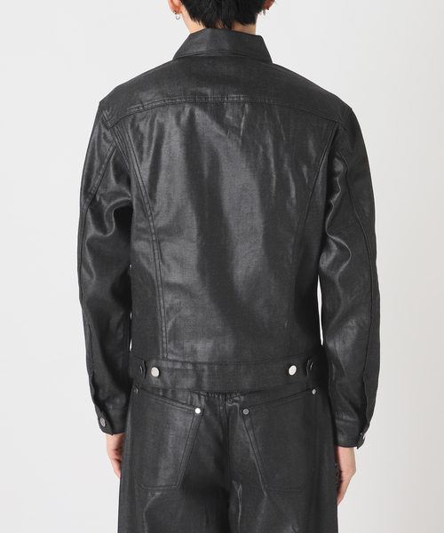 NOCTO ARCHIVE(ノクトアーカイブ)の「NOCTO ARCHIVE/ノクト アーカイブ Luster Denim Jacket(デニムジャケット・メンズ・ブラック・MEDIUM/LARGE)」の13枚目の写真