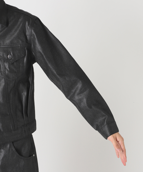 NOCTO ARCHIVE(ノクトアーカイブ)の「NOCTO ARCHIVE/ノクト アーカイブ Luster Denim Jacket(デニムジャケット・メンズ・ブラック・MEDIUM/LARGE)」の14枚目の写真