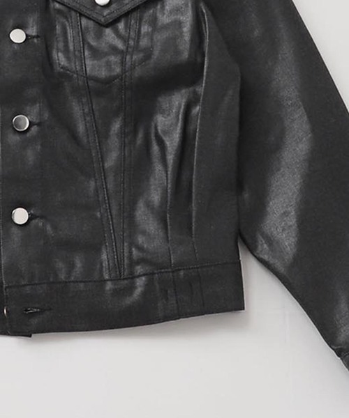 NOCTO ARCHIVE(ノクトアーカイブ)の「NOCTO ARCHIVE/ノクト アーカイブ Luster Denim Jacket(デニムジャケット・メンズ・ブラック・MEDIUM/LARGE)」の5枚目の写真