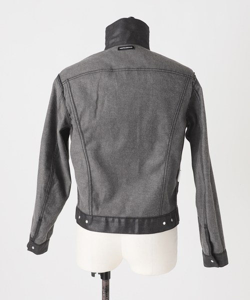 NOCTO ARCHIVE(ノクトアーカイブ)の「NOCTO ARCHIVE/ノクト アーカイブ Luster Denim Jacket(デニムジャケット・メンズ・ブラック・MEDIUM/LARGE)」の7枚目の写真