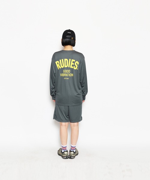 RUDIE'S(ルーディーズ)の「THICK PHAT DRY LSTEE(Tシャツ/カットソー・メンズ・グレー/グリーン/ブラック・XL/L)」の3枚目の写真