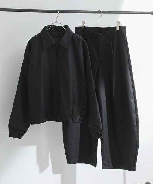 MDR(エムディアール)の「フェイクレザーバレルレッグパンツ【セットアップ対応】(その他パンツ・メンズ・ブラック・L/M)」の20枚目の写真