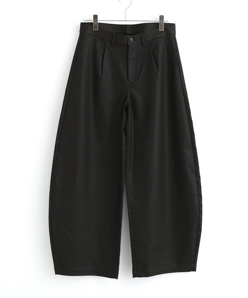 MDR(エムディアール)の「フェイクレザーバレルレッグパンツ【セットアップ対応】(その他パンツ・メンズ・ブラック・L/M)」の18枚目の写真
