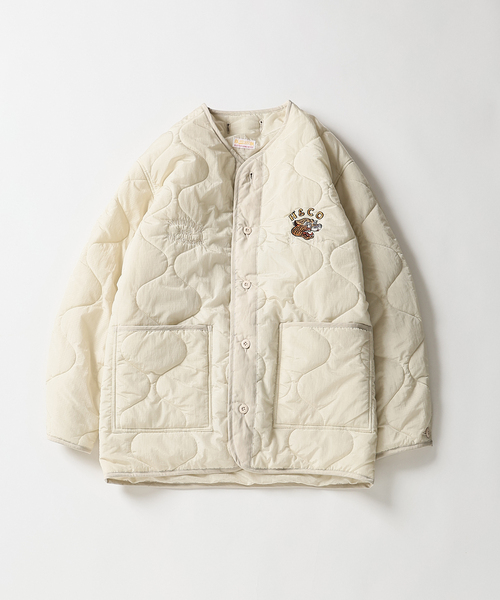 B.C STOCK(ベーセーストック)の「HYO-HYO LIP QUILTING(その他アウター・メンズ・アイボリー/カーキ/ブラウン/ブラック・FREE)」の2枚目の写真