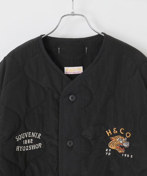 B.C STOCK(ベーセーストック)の「HYO-HYO LIP QUILTING(その他アウター・メンズ・アイボリー/カーキ/ブラウン/ブラック・FREE)」の9枚目の写真