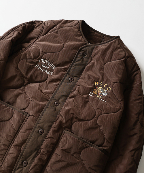 B.C STOCK(ベーセーストック)の「HYO-HYO LIP QUILTING(その他アウター・メンズ・アイボリー/カーキ/ブラウン/ブラック・FREE)」の19枚目の写真