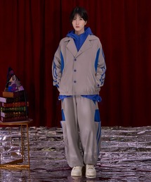 【Nora Lily】Line Track Jersey Blouson