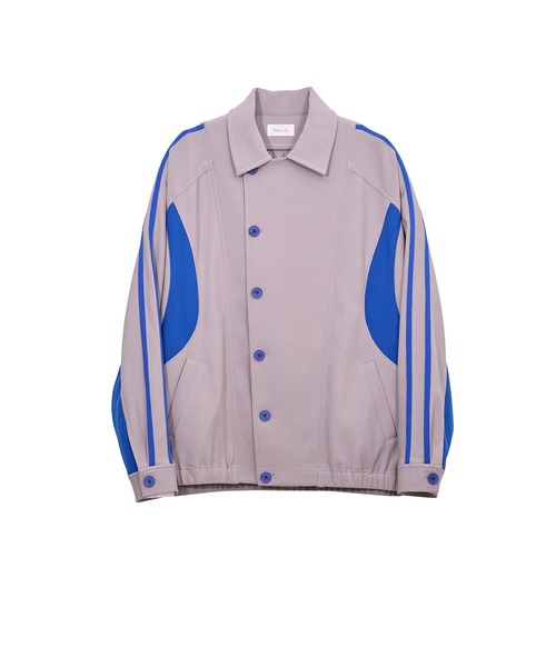 Nora Lily(ノラリリー)の「【Nora Lily】Line Track Jersey Blouson(ブルゾン・レディース・グレー/モカ/ネイビー・FREE)」の10枚目の写真