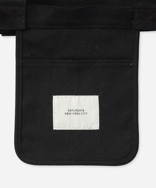 Saturdays NYC(サタデーズ ニューヨークシティ )の「Established USA Tote Bag(トートバッグ・メンズ・オフホワイト/ブラック・FREE)」の7枚目の写真
