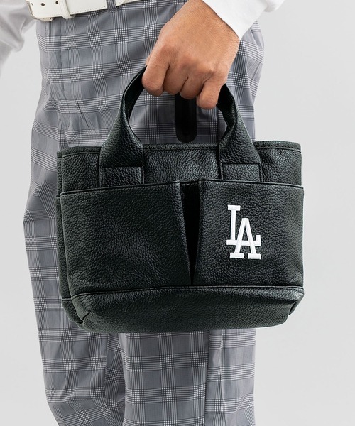 SOLUNIA(ソルニア)の「【MLB】ラウンドトートバッグ(トートバッグ・メンズ・ブラック系その他/ブラック系その他2・ONE SIZE)」の3枚目の写真