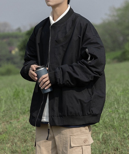 KELVIN(ケルヴァン)の「Relaxed Flight Jacket リラックスフライトジャケット(その他アウター・メンズ・カーキ系/グレー/ブラック・MEDIUM/LARGE)」の22枚目の写真
