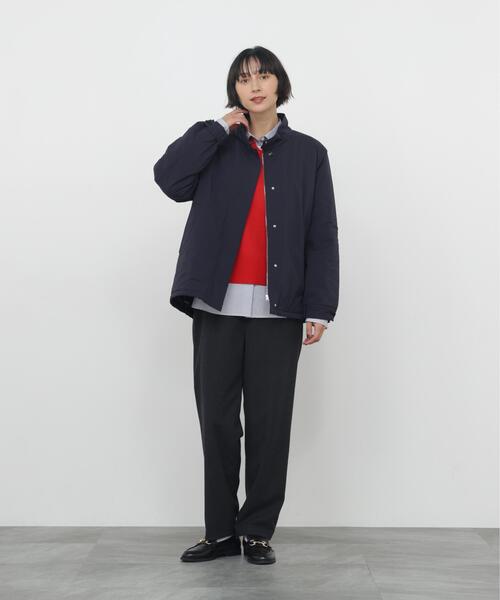 human woman（ヒューマンウーマン）の「◆ＴＲストレッチツイルドロストパンツ（その他パンツ・レディース・グレー系その他/ホワイト・MEDIUM/SMALL）」の7枚目の写真