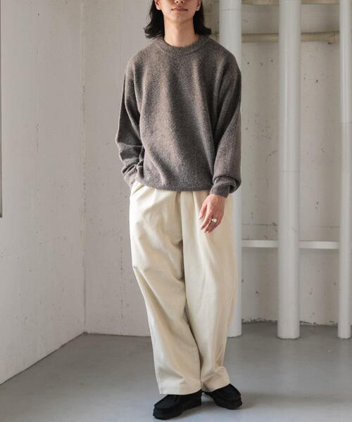 FORK&SPOON（フォークアンドスプーン）の「FORK&SPOON　コーデュロイパンツ（その他パンツ・メンズ・チャコールグレー/アイボリー/ブラウン・4/5）」の10枚目の写真