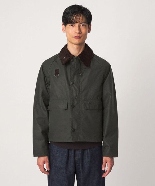 Barbour(バブアー)の「<Barbour>スペイ ワックス ショート ジャケット(その他アウター・メンズ・オリーブ・L/M/S)」の3枚目の写真