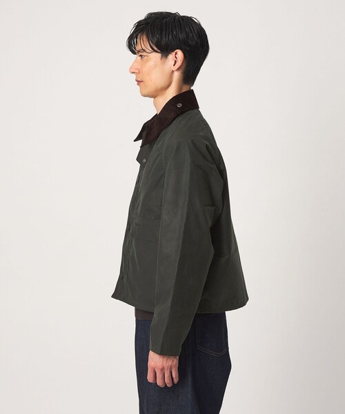 Barbour(バブアー)の「<Barbour>スペイ ワックス ショート ジャケット(その他アウター・メンズ・オリーブ・L/M/S)」の4枚目の写真