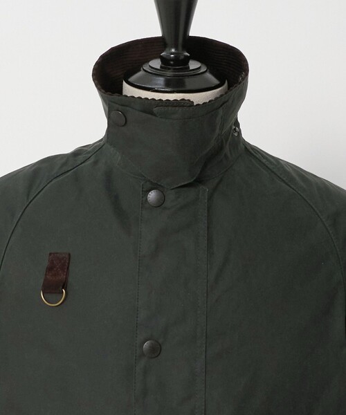 Barbour(バブアー)の「<Barbour>スペイ ワックス ショート ジャケット(その他アウター・メンズ・オリーブ・L/M/S)」の9枚目の写真