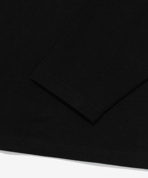 CARGOBROS FOR WOMAN(カーゴブロスフォーウィメン)の「ヴィンテージバブルレタリングロングスリーブTシャツ(ブラック)(Tシャツ/カットソー・レディース・その他・SMALL/MEDIUM/LARGE/X-LARGE)」の4枚目の写真