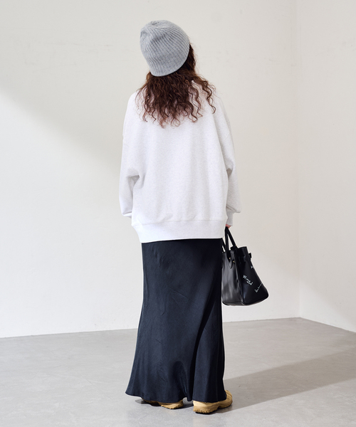 FRAMeWORK(フレームワーク)の「SWEAT SHIRTS(スウェット・レディース・カーキ/ホワイト系その他・FREE)」の5枚目の写真