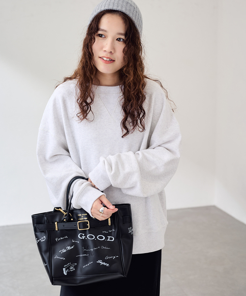 FRAMeWORK(フレームワーク)の「SWEAT SHIRTS(スウェット・レディース・カーキ/ホワイト系その他・FREE)」の6枚目の写真