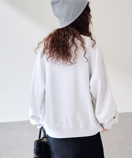 FRAMeWORK(フレームワーク)の「SWEAT SHIRTS(スウェット・レディース・カーキ/ホワイト系その他・FREE)」の8枚目の写真