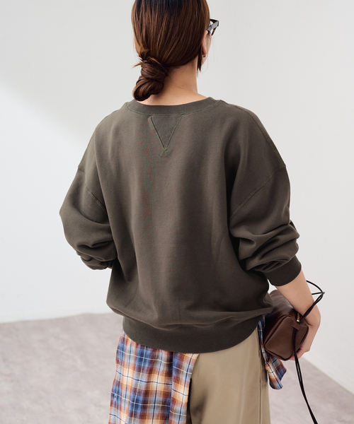 FRAMeWORK(フレームワーク)の「SWEAT SHIRTS(スウェット・レディース・カーキ/ホワイト系その他・FREE)」の15枚目の写真