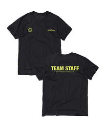 AIR STREAM チームスタッフ トレーニング 半袖Tシャツ(チャコール)