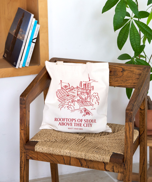MATT AND MEL（マットアンドメル）の「[Drawing Bag] Rooftop（エコバッグ/サブバッグ・レディース・その他・FREE）」の4枚目の写真