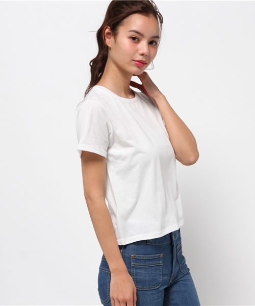 WEGO（ウィゴー）の「WEGO/キャミソールレイヤードTシャツ（キャミソール・レディース・オフホワイト/その他1/その他2/ブラック/ライトベージュ/ピンク・FREE）」の12枚目の写真