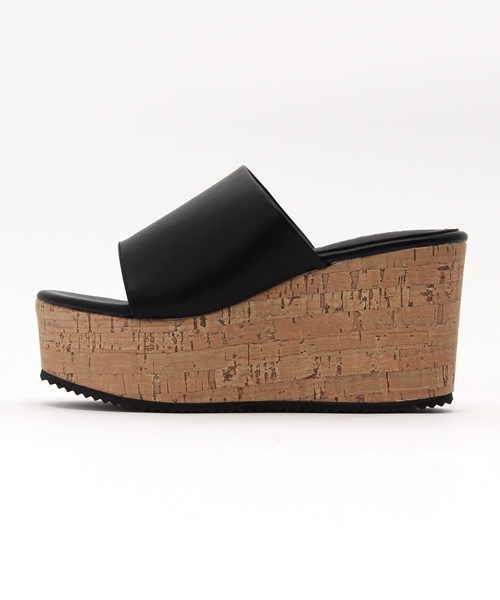 Re:EDIT（リエディ）の「ワンベルトTYPE厚底ウェッジソールサンダル[CHICMUSE][春夏新作][リエディオリジナル][Re:EDIT/リエディ]（サンダル・レディース・ホワイト/シルバー/ブラック/キャメル/ベージュ/ブルー・X-SMALL/MEDIUM/SMALL/LARGE/XX-LARGE/X-LARGE）」の7枚目の写真