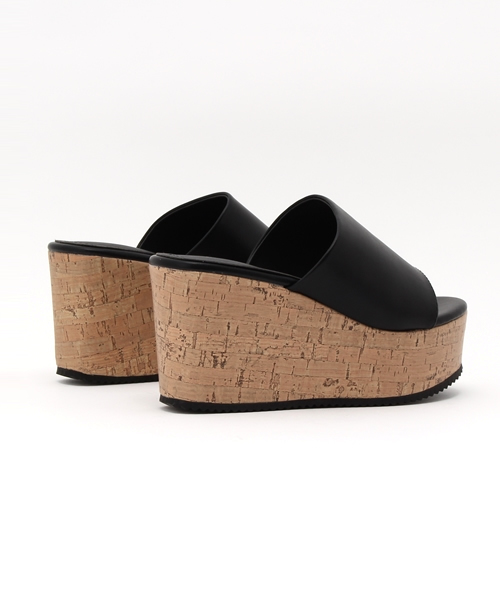 Re:EDIT（リエディ）の「ワンベルトTYPE厚底ウェッジソールサンダル[CHICMUSE][春夏新作][リエディオリジナル][Re:EDIT/リエディ]（サンダル・レディース・ホワイト/シルバー/ブラック/キャメル/ベージュ/ブルー・X-SMALL/MEDIUM/SMALL/LARGE/XX-LARGE/X-LARGE）」の9枚目の写真