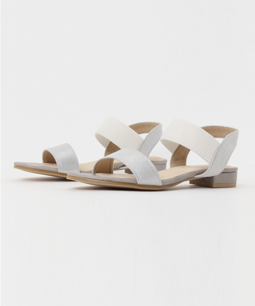 LE TALON（ルタロン）の「2.5cm アンクルゴムサンダル◆（サンダル・レディース・シルバー/ブラック/ゴールド/ブルー系その他・37.5/38/35.5/36.5）」の16枚目の写真