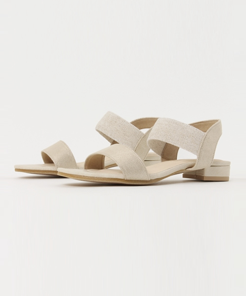 LE TALON（ルタロン）の「2.5cm アンクルゴムサンダル◆（サンダル・レディース・シルバー/ブラック/ゴールド/ブルー系その他・37.5/38/35.5/36.5）」の4枚目の写真