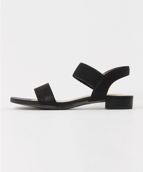 LE TALON（ルタロン）の「2.5cm アンクルゴムサンダル◆（サンダル・レディース・シルバー/ブラック/ゴールド/ブルー系その他・37.5/38/35.5/36.5）」の5枚目の写真