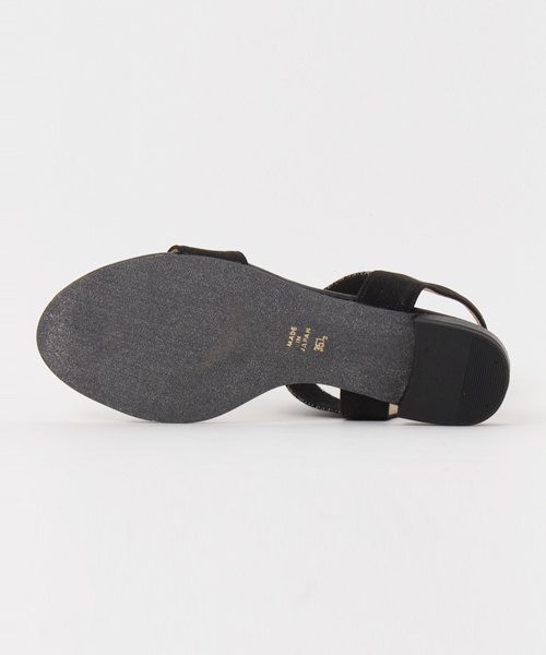 LE TALON（ルタロン）の「2.5cm アンクルゴムサンダル◆（サンダル・レディース・シルバー/ブラック/ゴールド/ブルー系その他・37.5/38/35.5/36.5）」の6枚目の写真