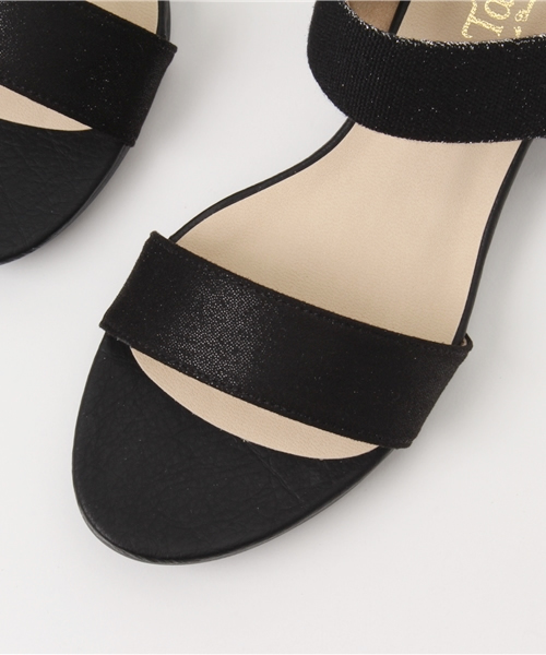 LE TALON（ルタロン）の「2.5cm アンクルゴムサンダル◆（サンダル・レディース・シルバー/ブラック/ゴールド/ブルー系その他・37.5/38/35.5/36.5）」の8枚目の写真