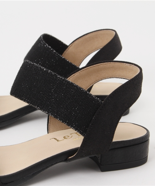 LE TALON（ルタロン）の「2.5cm アンクルゴムサンダル◆（サンダル・レディース・シルバー/ブラック/ゴールド/ブルー系その他・37.5/38/35.5/36.5）」の11枚目の写真