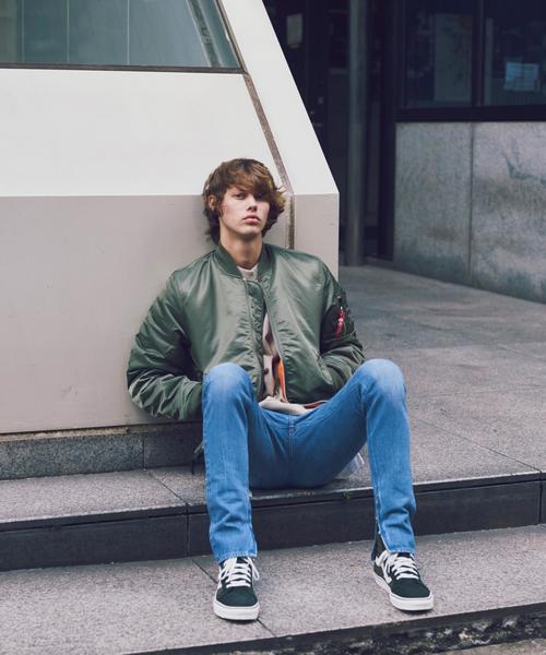 Alpha Industries(アルファインダストリーズ)の「<ALPHA INDUSTRIES> MA-1 TIGHT/アウター◆(MA-1・メンズ・ブラック/ワインレッド/ライトグレー/オリーブ・MEDIUM/SMALL/LARGE)」の17枚目の写真