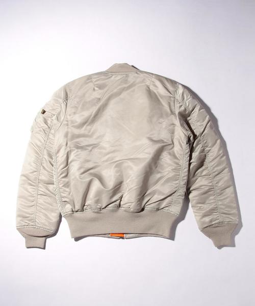 ジャケット・アウター ALPHA INDUSTRIES MA-1 TIGHT ALPHA（アルファ）の「ALPHA MA-1 TIGHT JKT（MA-1）」 - WEAR