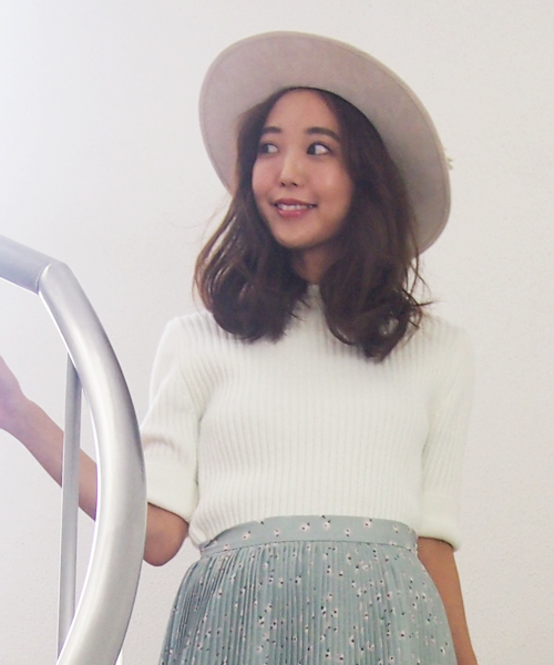 dazzlin（ダズリン）の「ベーシックリブニット（ニット/セーター・レディース・アイボリー/レッド/ネイビー/その他1・FREE）」の2枚目の写真