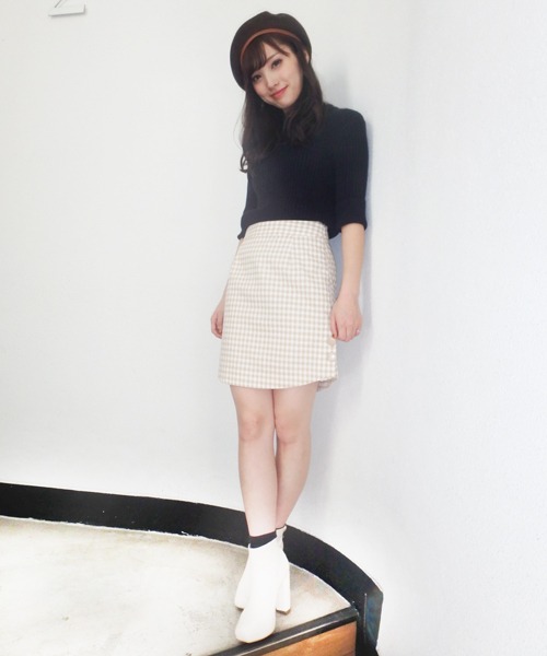 dazzlin（ダズリン）の「ベーシックリブニット（ニット/セーター・レディース・アイボリー/レッド/ネイビー/その他1・FREE）」の5枚目の写真