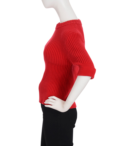 dazzlin（ダズリン）の「ベーシックリブニット（ニット/セーター・レディース・アイボリー/レッド/ネイビー/その他1・FREE）」の13枚目の写真