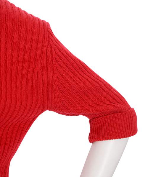 dazzlin（ダズリン）の「ベーシックリブニット（ニット/セーター・レディース・アイボリー/レッド/ネイビー/その他1・FREE）」の10枚目の写真