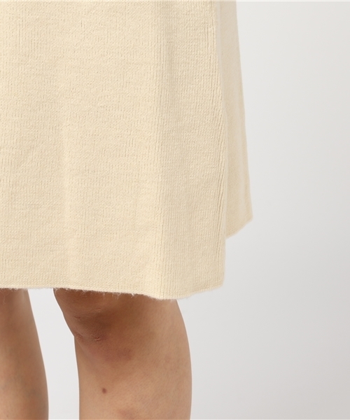 MERCURYDUO（マーキュリーデュオ）の「フロッキースリーブニットワンピース（ワンピース・レディース・ライトグレー/ボルドー/アイボリー・FREE）」の10枚目の写真