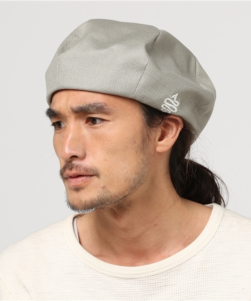 ALDIES（アールディーズ）の「Pripera Beret プリペラベレー（ハンチング/ベレー帽・メンズ・ブラック/オリーブ/グレー/ライトブラウン・FREE）」の2枚目の写真